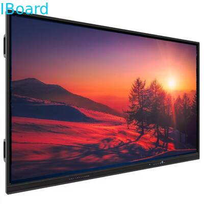 65/75/86/98 Inch Multi-Touch Interactive Touch Screen Whiteboard 4K çözünürlüğü ile öğretim ve iş toplantıları için