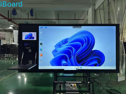 iBoard Android 14 Çift Sistemli OEM Etkileşimli Beyaz Tahta Okul Eğitimi İçin