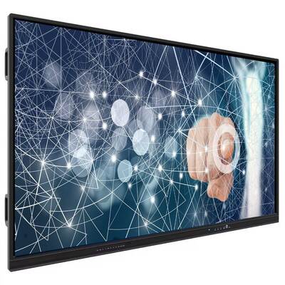 4K Çözünürlük 20 Dokunma Noktası Android Etkileşimli Düz Panel Akıllı Tahta Sınıf ve Konferans İçin