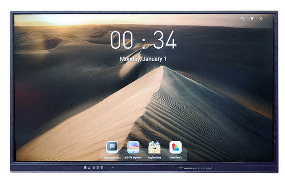 Supper Slim İnteraktif Düz Panel Dokunmatik Ekran Monitör Android9.0 OS