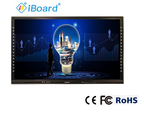 86 Inch All In One Bilgisayar Etkileşimli Dokunmatik Ekran Akıllı TV Monitörleri Öğretim ve Toplantı Ekipmanı