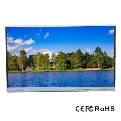 iBoard 4K Akıllı Tahta, Kızılötesi Teknoloji 98 inç Elektronik Beyaz Tahta Hızlı Yanıt Yazmayı Öğretmek İçin