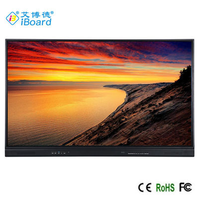 Android 11 Akıllı Tahta 86 İnç, Eğitim ve İş İçin 16/32/64G İnteraktif Panel