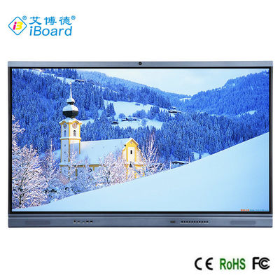 4k İnteraktif Panel, 86'' Led Akıllı Tahta, Alüminyum Çerçeve 350cd/m2 OPS Yuvası